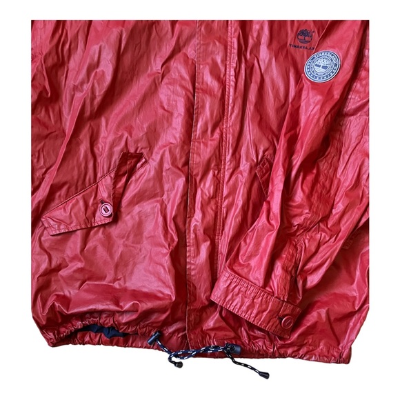 Timberland Sport Series Rain Jacket Men’s Medium With Detachable Hood - Picture 5 of 13